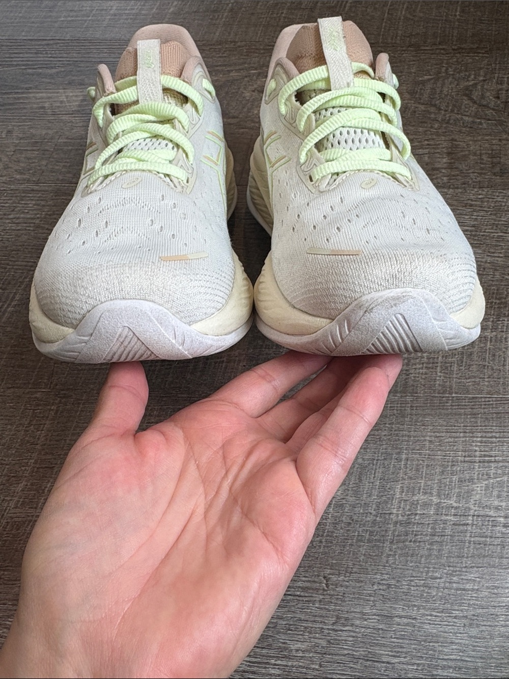ASICS Gel-Cumulus 26 Running Shoes Women’s 9.5 Cream/Mint Athletic - Picture 4 of 10